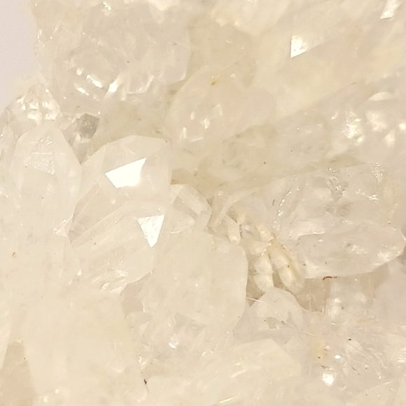 Quartz crystal natural mineral specimen hand carved Bat his name is COVID 19 - Picture 4 of 4